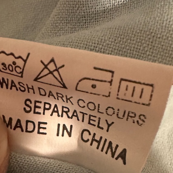 Women’s Summer 2-Piece Cropped Set - Size Small - Light Cyan Blue - Like New - Picture 10 of 11